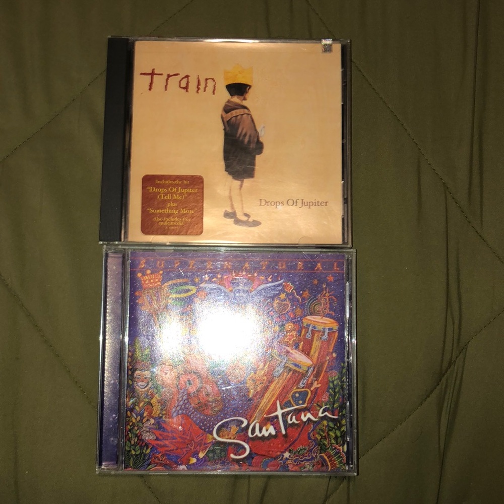 SANTANA AND TRAIN CD BUNDLE